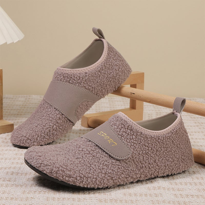 2025 Product For Couples, Daily Casual Travel Home Soft Non-Slip Lightweight Warm Plush Cotton Shoes - Image 4